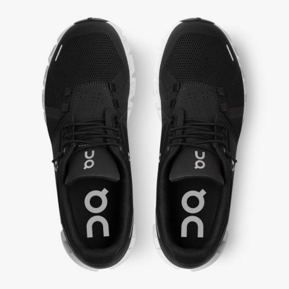 On Running Cloud 5 Women's Sneakers Black/White Size 9 LIKE NEW - Picture 7 of 15